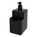 Dispenser Detergente Bucha 500ml Single Coza Preto