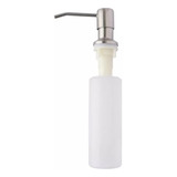 Dispenser Detergente Porta Sabonete Embutir Dosador Inox