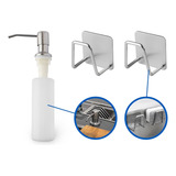 Dispenser Dosador Detergente Porta Sabonete Esponja