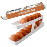 Dispenser Organizador De Ovos Para Geladeira Economia Espaço