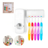 Dispenser Para Creme Dental E Porta Escovas Dp95 Western