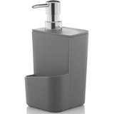 Dispenser Para Detergente Esponja 650ml Sabão Líquido Chumbo