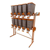 Dispenser Para Ração Pet Shop 10x40 Kilos Porta Ração Cães