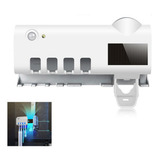 Dispenser Pasta De Dentes Automatico Esterilizador Luz Uv