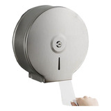 Dispenser Porta Papel Higiênico Rolao Inox C Chave