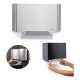 Dispenser Porta Papel Toalha Interfolhas Toalheiro Inox Luxo