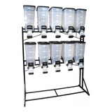 Dispenser Ração Pet Shop 10x40 Kilos Porta Ração Brinde