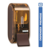 Dispenser Saboneteira Liquido Premisse Urban Compacta Marrom