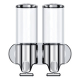 Dispenser Shampoo Manual Parede Banho Porta Sabonete Álcool