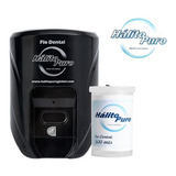 Dispenser Suporte Parede Fio Dental Refil 500m Banheiro