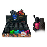 Display 20 Maçarico Firestar Recarregável Gás Butano Pequeno