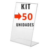 Display Acrilico Porta Retrato L A6 10x15 Kit 50