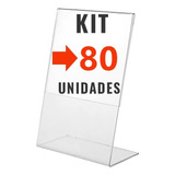 Display Acrilico Porta Retrato L A6 10x15 Kit 80