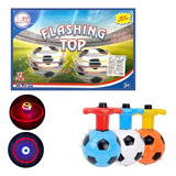 Display Com 12un Pião Bola Luminoso Sonoro Musical Infantil