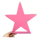 Display Estrela Da Barbie Com Base Topper Decoração De Mesa
