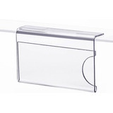 Display Etiqueta Porta Preço Modelo L 20x5cm 100 Peças
