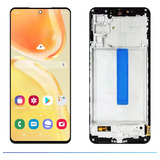 Display Frontal Tela Touch P Samsung Galaxy M52 Nacional Aro