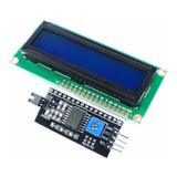 Display Lcd 16x2 1602 Backlight Azul Modulo I2c Arduino Pi