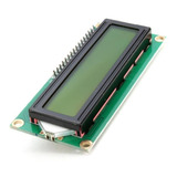 Display Lcd 16x2 Backlight Verde I2c Soldado