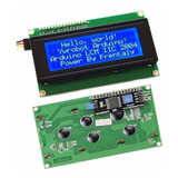 Display Lcd 2004 20x4 Fundo Azul Pic Arduino Lcd2004