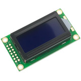 Display Lcd 8x2 Tela 0802 Azul Com Backlight Para Arduino