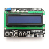 Display Lcd Keypad Shield 16x02 Com Teclado Botoes Arduino Mingwu Electronics