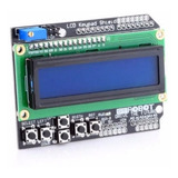 Display Lcd Keypad Shield 16x2 1602 Teclado Botoes Arduino