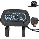 Display Lcd Para Bicicleta Elétrica Ipx5 Medidor De Cores à Prova D água Para Motor Bbs01 Bbs02 Bbshd Apropriado Para Scooter De Bicicleta Elétrica