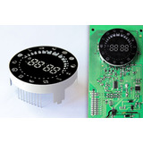 Display Microondas Led Azul Redondo Compatível Philco Pme31