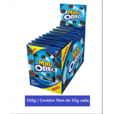 Display Mini Oreo Chocolate C Recheio Baunilha 10unx35g