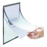 Display Moldura A4 21x30cm Transparente Kit 10 Peças