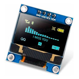 Display Oled 128x64 Gráfico I2c Serial 0 96 Amarelo E Azul