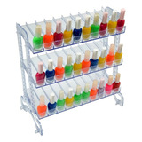 Display P Esmaltes Suporte Organizador Santa Clara Cor Transparente