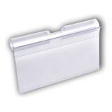 Display Porta Etiq Preço Para Gancho Em Pvc 50 Und 11cm 5cm