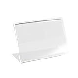 Display Porta Preço Etiquetas Acrílico 4x2 5cm Kit 30 Unidades