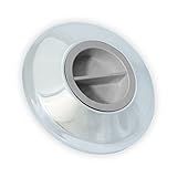 Dispositivo Aspiração Alvenaria Rosca 50mm Inox Com Tampa