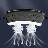 Dispositivos Anti Ronco Rolha De Ronco Elétrica Com Alça De Fixação Massageador De Queixo Anti Ronco Vestível Ajuste De Vento De 6 Velocidades Solução Eficaz Para Ronco Para Homens E Mulher