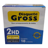 Disquete Gross 2hd 3 5 Cx Com 10 Unidades
