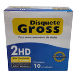 Disquete Gross 2hd 3 5 Cx  Com 10 Unidades