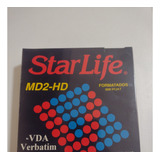 Disquete Verbatim starlife 5 1 4 Md2 hd Cx 10unid 