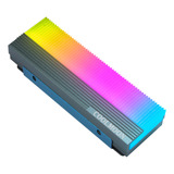 Dissipador De Calor Argb 5v 3 Pinos Ssd M 2 2280 Coolmoon