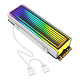 Dissipador De Calor Ssd M2 Nvme Led Infinito Argb 5v 3pin