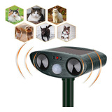 Dissuasão De Gato Ultra sônico Com Sensor De Movimento E Fla