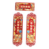 Dísticos De Ano Novo Chinês Com Banner Bênção Duilian