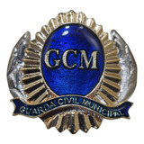 Distintivo De Boina Guarda Civil Municipal Gcm azul