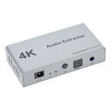 Distribuidor De Extrator De Áudio 4k Para Estéreo Óptico Spd