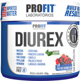 Diurex Chá Diurético Termogênico Detox 200g Profit Sabor Frutas Vermelhas