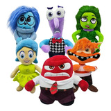 Divertidamente 2 Bonecos Em Pelúcia Kit Com 6 Personagens