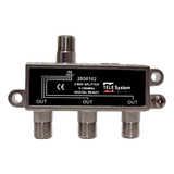 Divisor 1x3 Telesystem Para Tv Digital Vhf Uhf E Catv