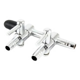 Divisor De Ar Boyu Ad 002 Metal Duplo Para Aquários